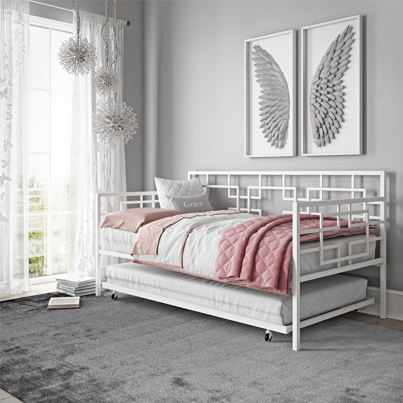 Hashtag Home Ekstrom Daybed with Trundle & Reviews Wayfair